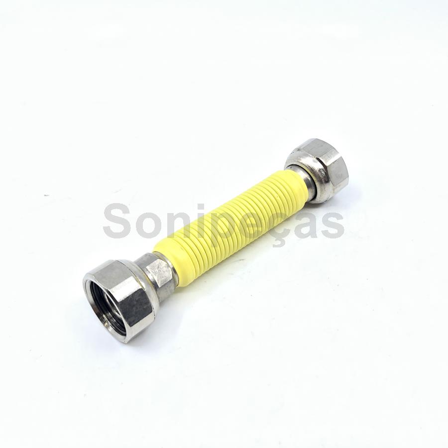 BICHA FLEXIVEL INOX P/GAS 100-170 - F/F 1/2