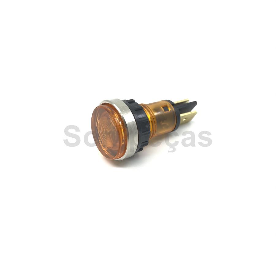 SINALIZADOR LARANJA Ø12MM 24V