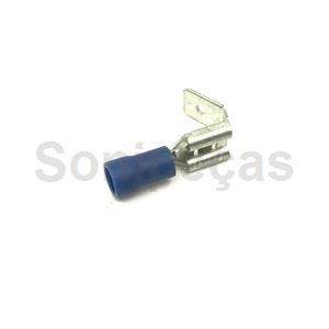 TERMINAL DUPLO ISOLADO 6.3 MM