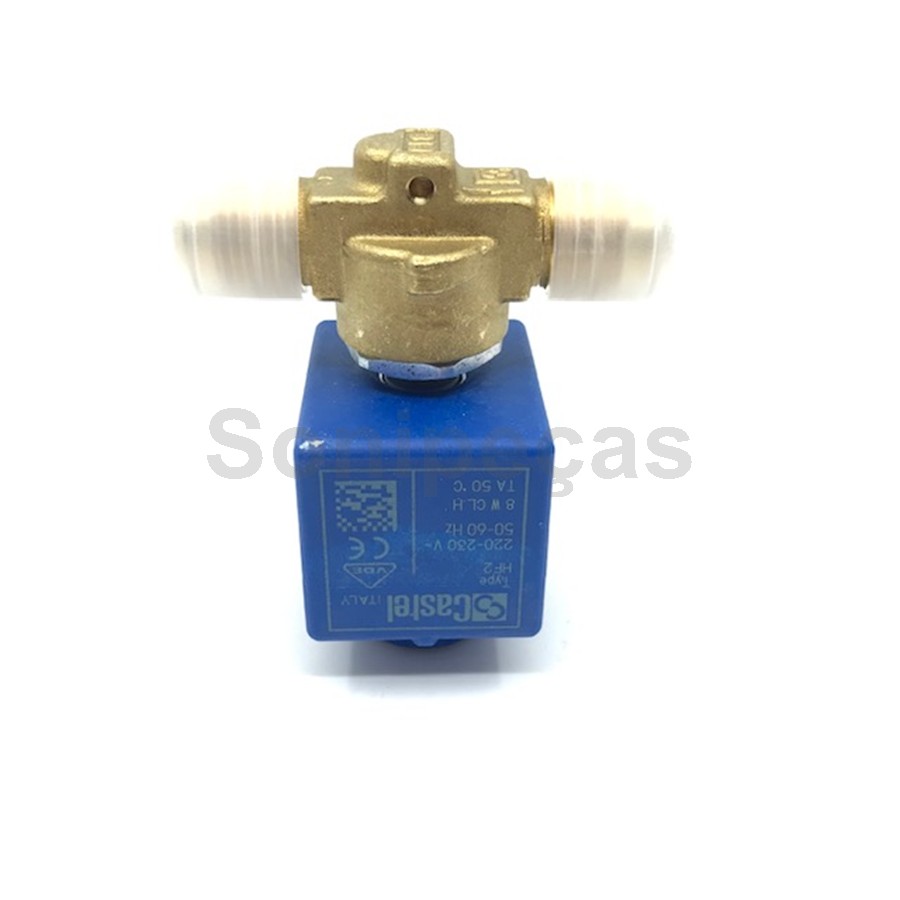VALVULA ELECTRICA CASTEL 3/8 SAE