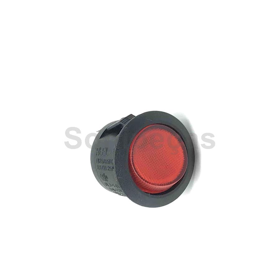 INTERRUPTOR REDONDO 0-I VERMELHO (PEQUENO) INTERRUPTOR REDONDO 0-I VERMELHO (PEQUENO)