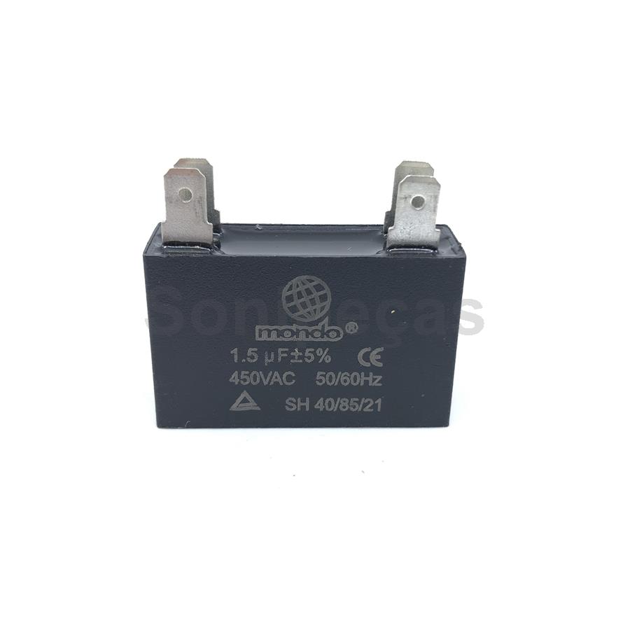 CONDENSADOR 1.5MF C/4 TERMINAIS CONDENSADOR 1.5MF C/4 TERMINAIS