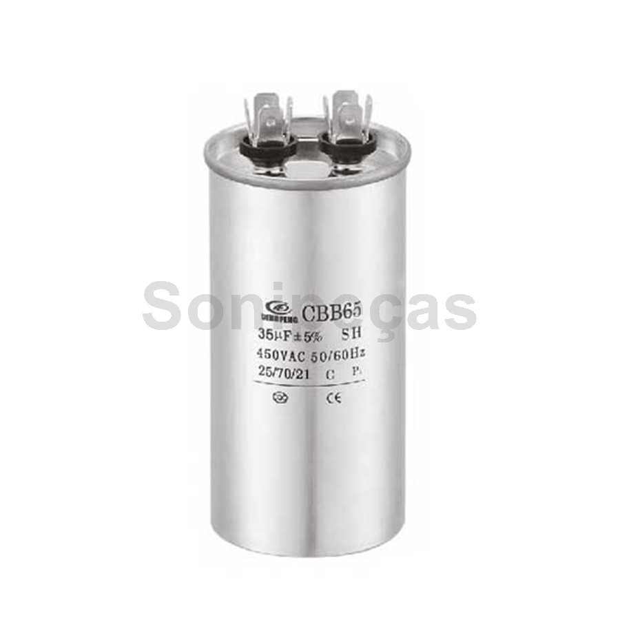 CONDENSADOR METALICO 35UF 450V CONDENSADOR METALICO 35UF 450V