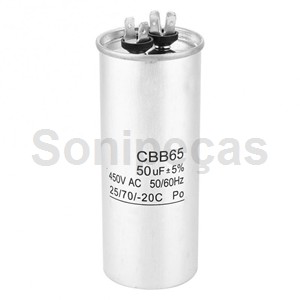 CONDENSADOR METALICO 50UF 450V CONDENSADOR METALICO 50UF 450V