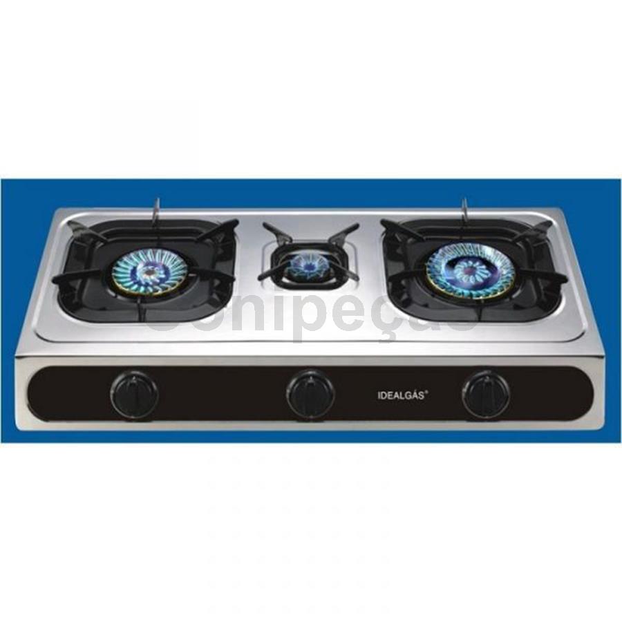 FOGAREIRO IDEALINOX 3Q C/SEG.