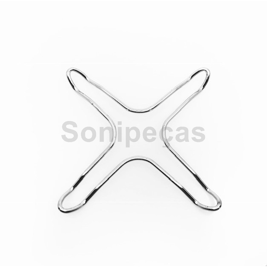 GRELHA REDUÇÃO ESTRELA CROMADA Ø160