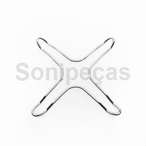 GRELHA REDUÇÃO ESTRELA CROMADA Ø160