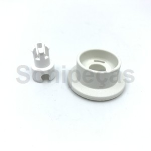 RODIZIO CESTO MAQUINA LOIÇA ARISTON/INDESIT