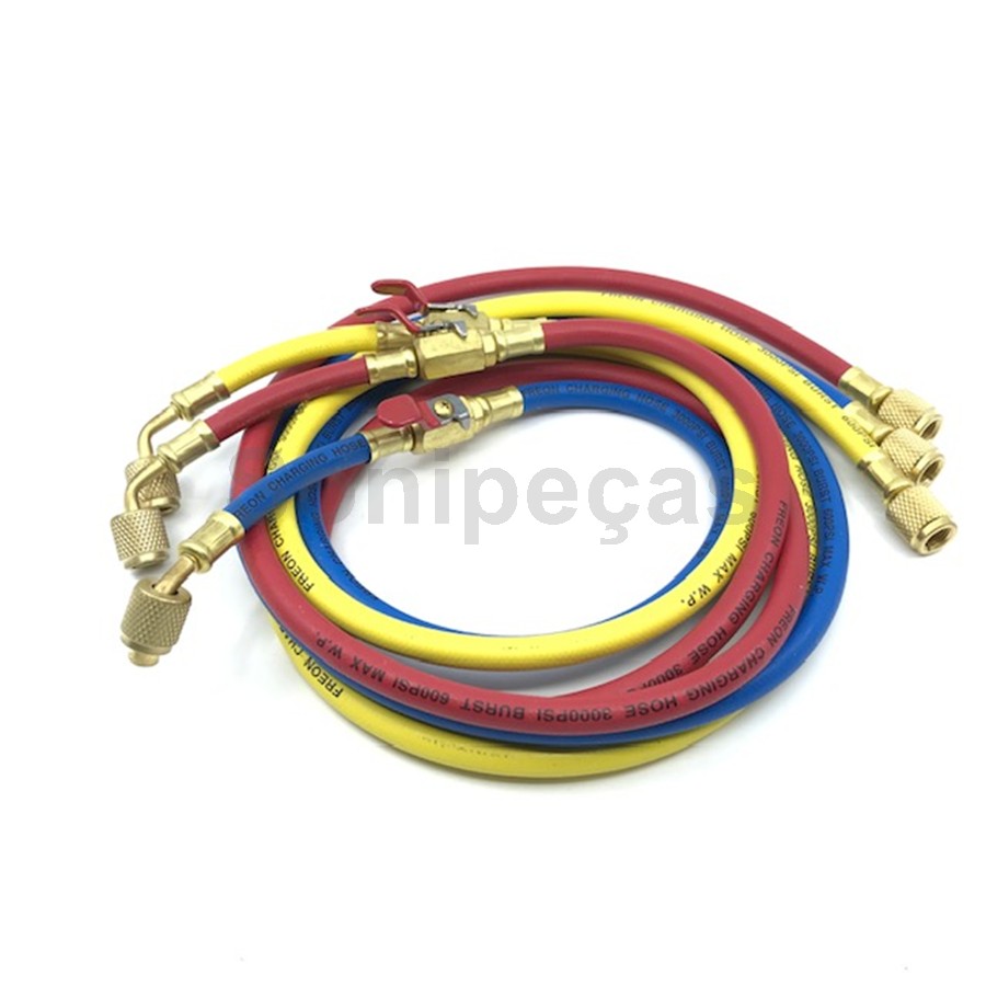 CONJUNTO MANGUEIRAS C/TORNEIRA 1/4 2500MM CONJUNTO MANGUEIRAS C/TORNEIRA 1/4 2500MM