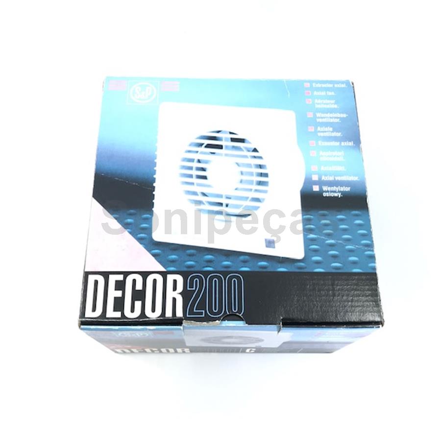 EXAUSTOR DECOR-200C S&P