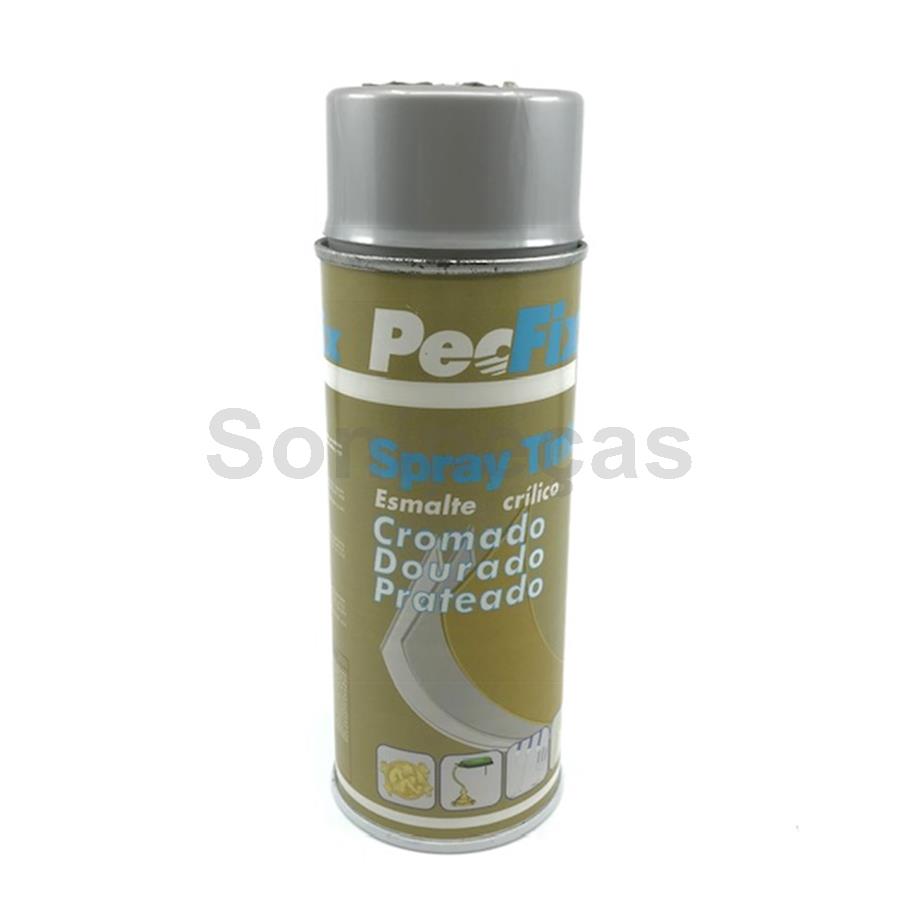 SPRAY TINTA PRATEADO PECOL